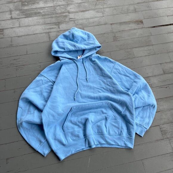 Russell Athletic Other - Vintage 2000s Russell Athletic Streetwear Y2K Aqua Hoodie